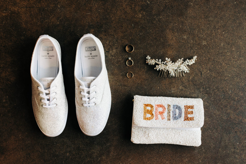 Playful, sparkly bridal details by Sonum May Photography