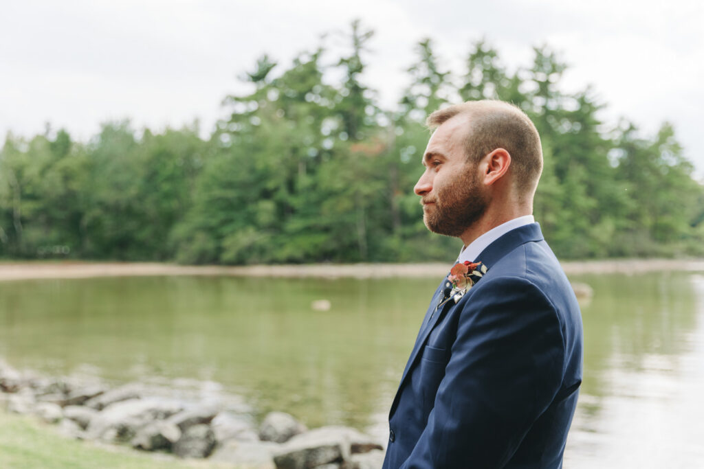 New england summer camp wedding