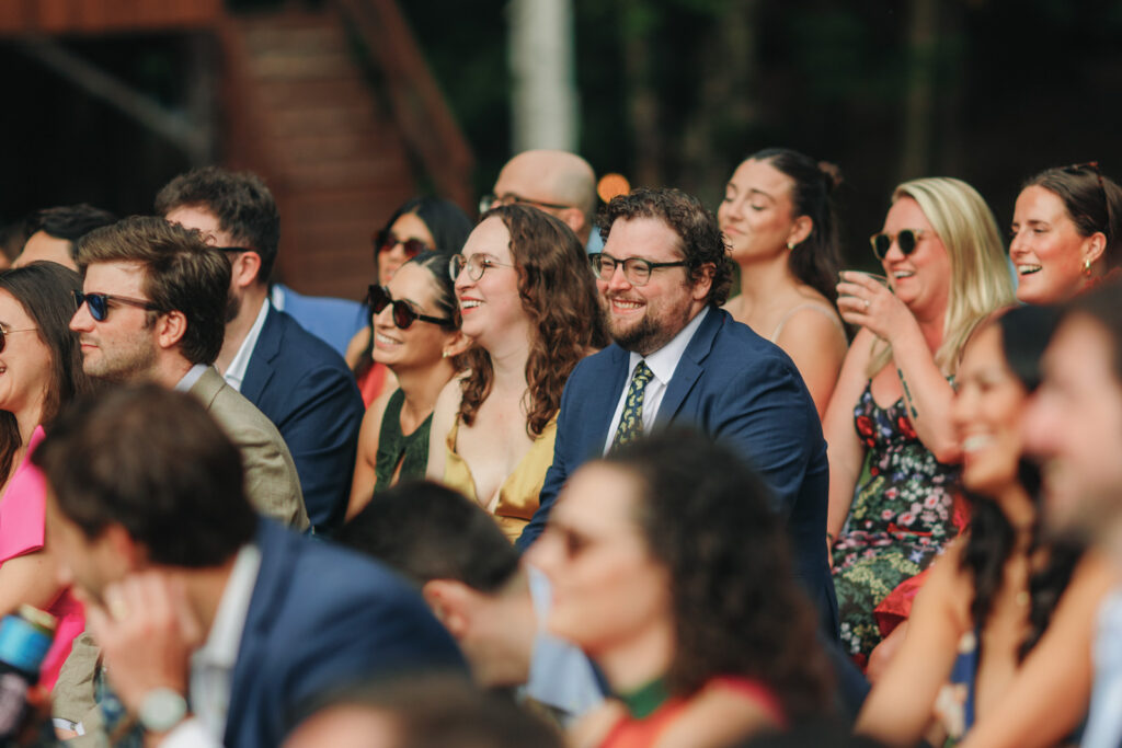 New england summer camp wedding