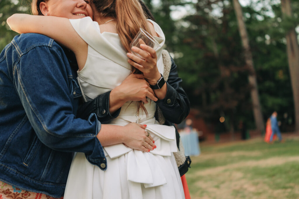 New england summer camp wedding