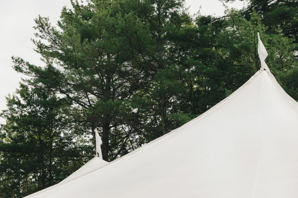 New england summer camp wedding