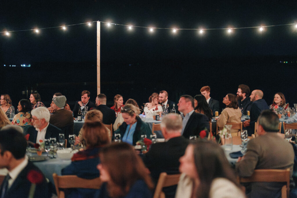 New england summer camp wedding