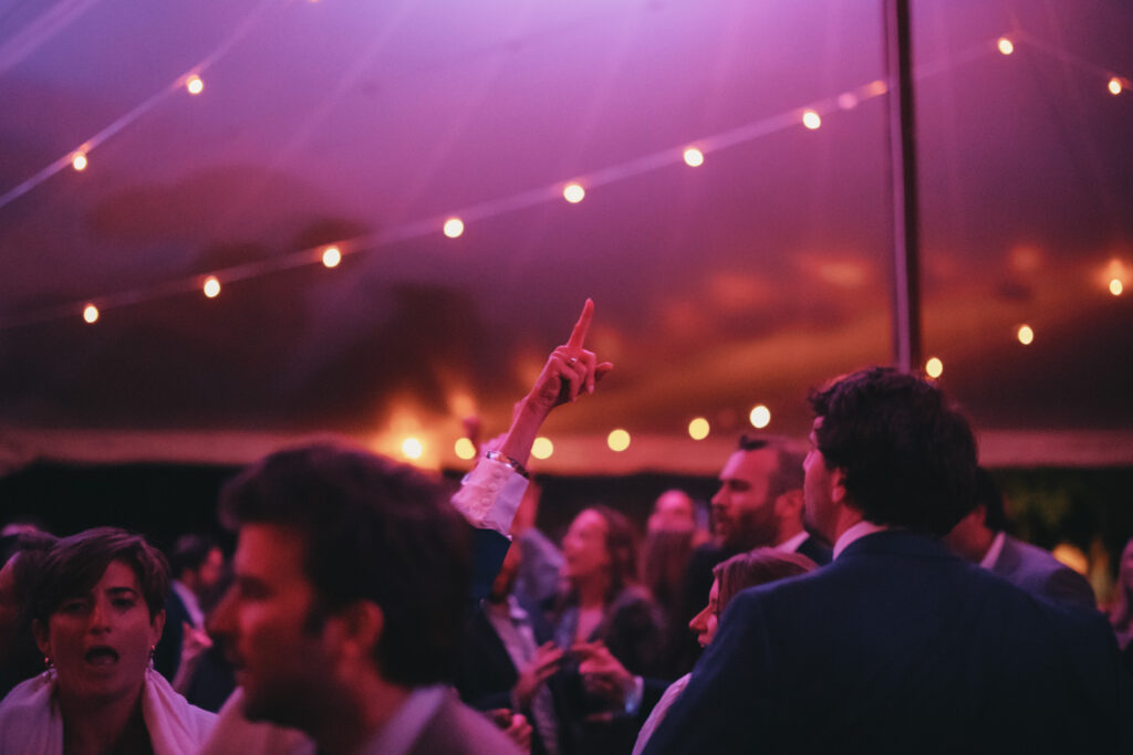 New england summer camp wedding