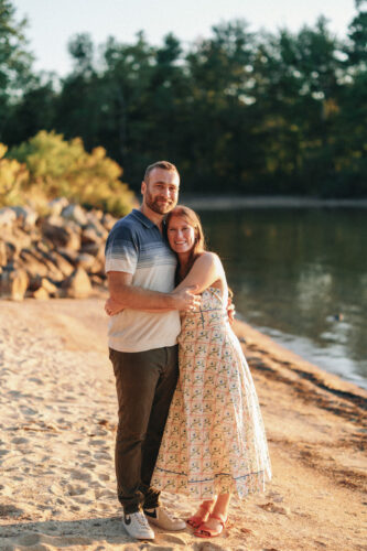 New england summer camp wedding