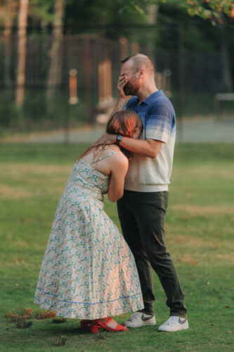 New england summer camp wedding