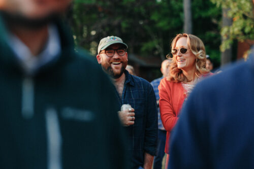 New england summer camp wedding