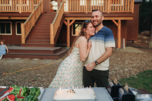 New england summer camp wedding