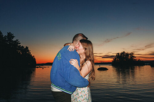 New england summer camp wedding