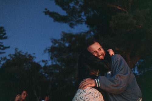 New england summer camp wedding