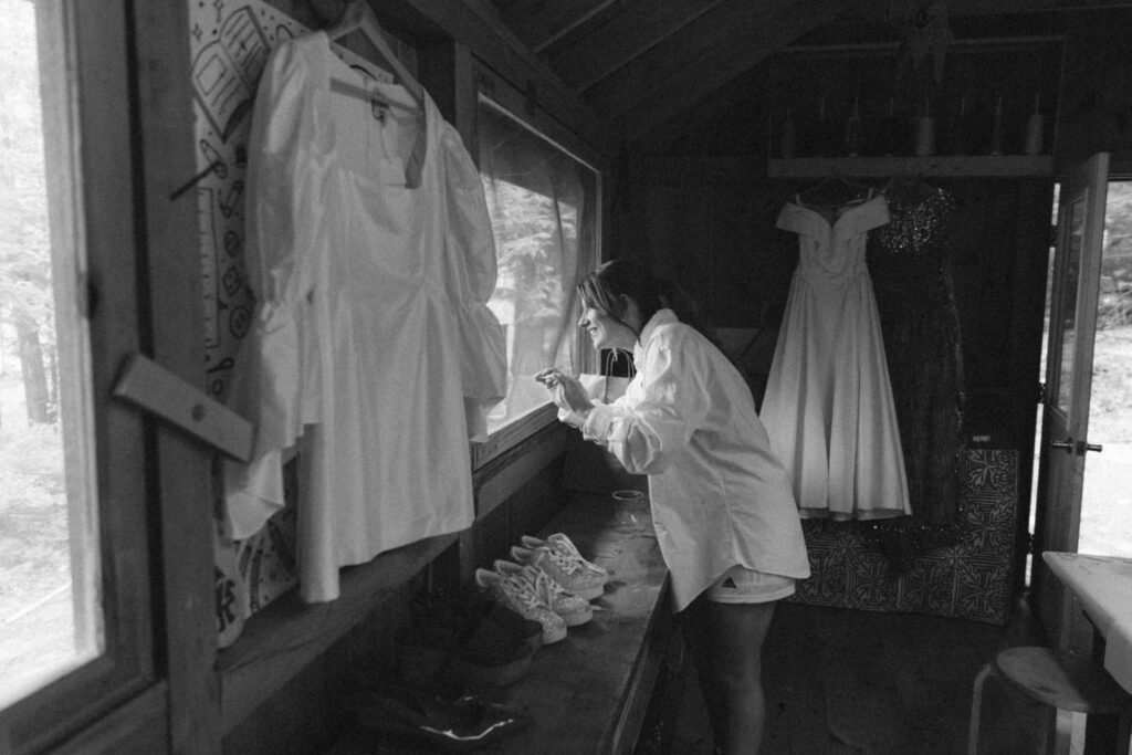 New england summer camp wedding