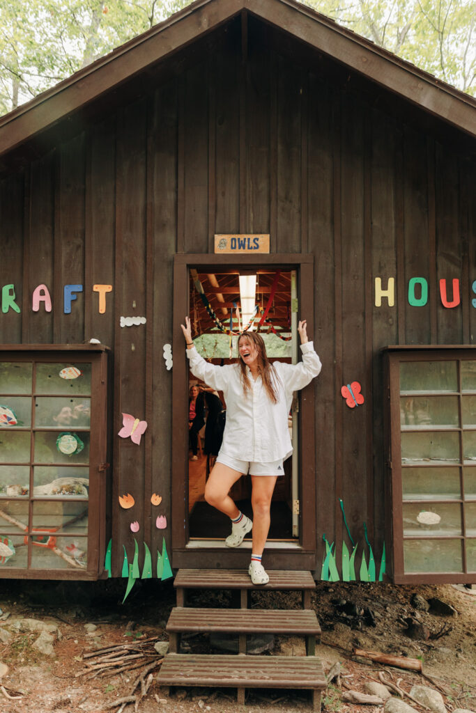 New england summer camp wedding