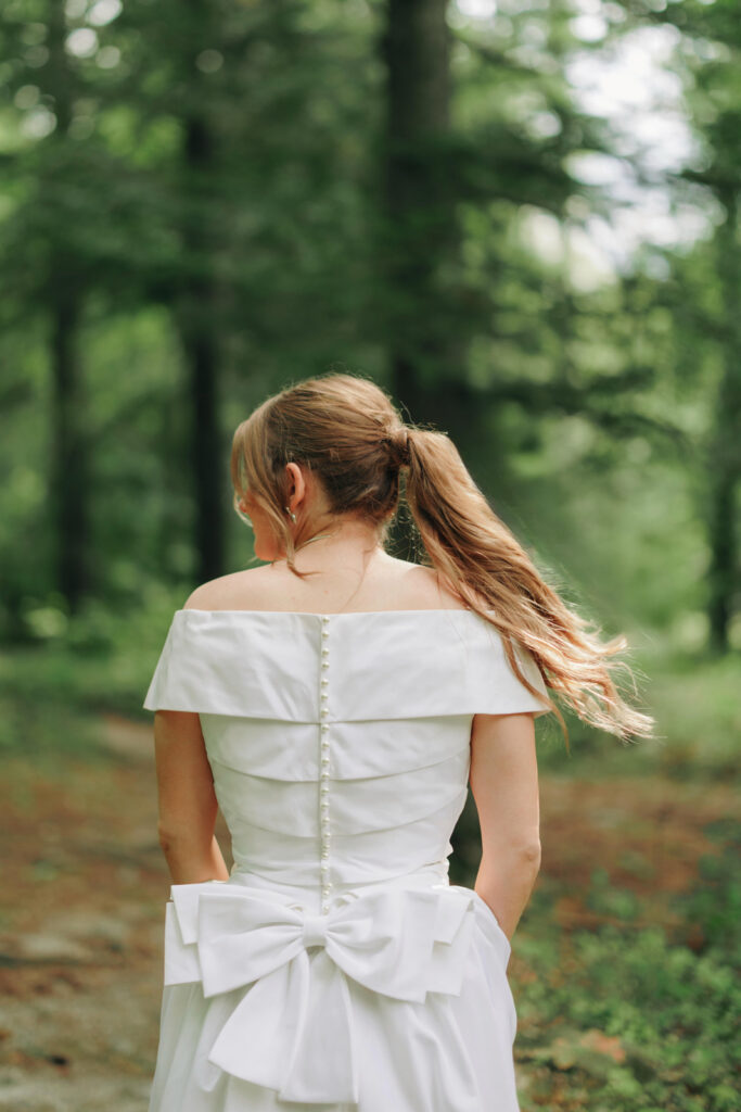New england summer camp wedding