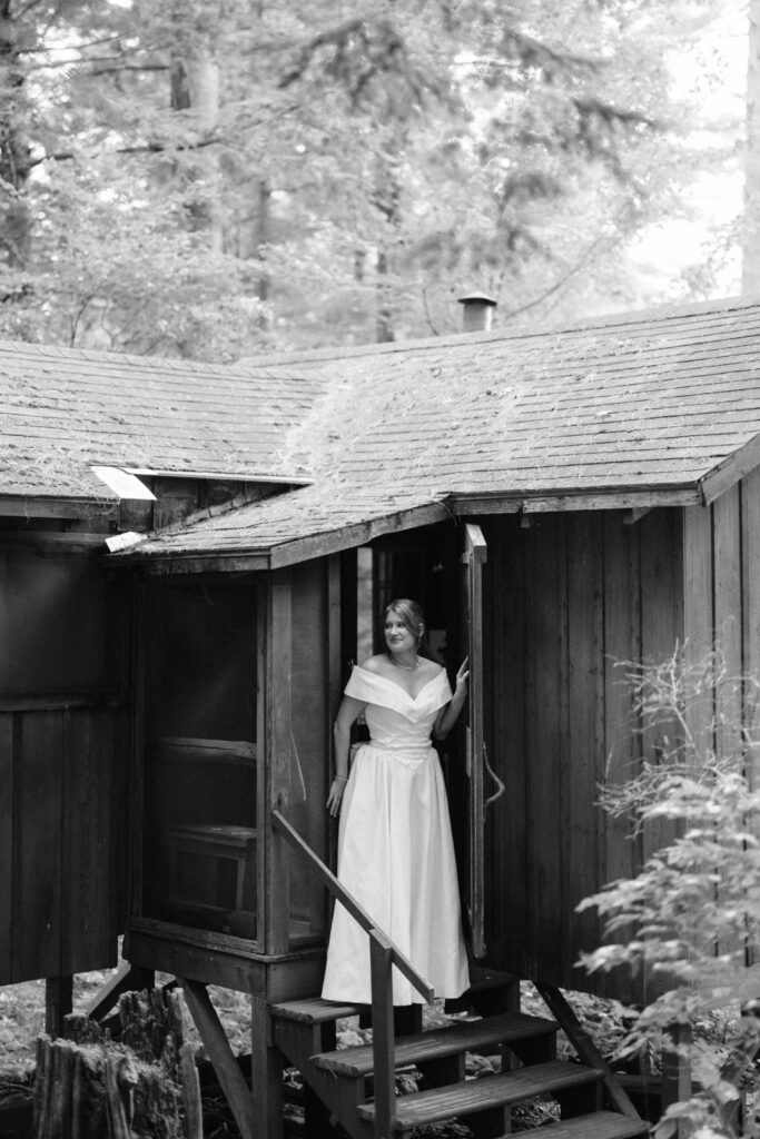 New england summer camp wedding